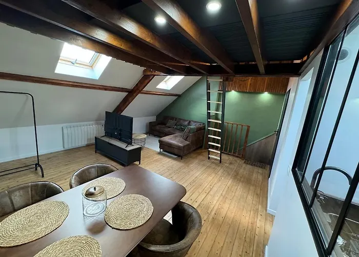 Le Havre Des Toits - Cosy équipé Appartement